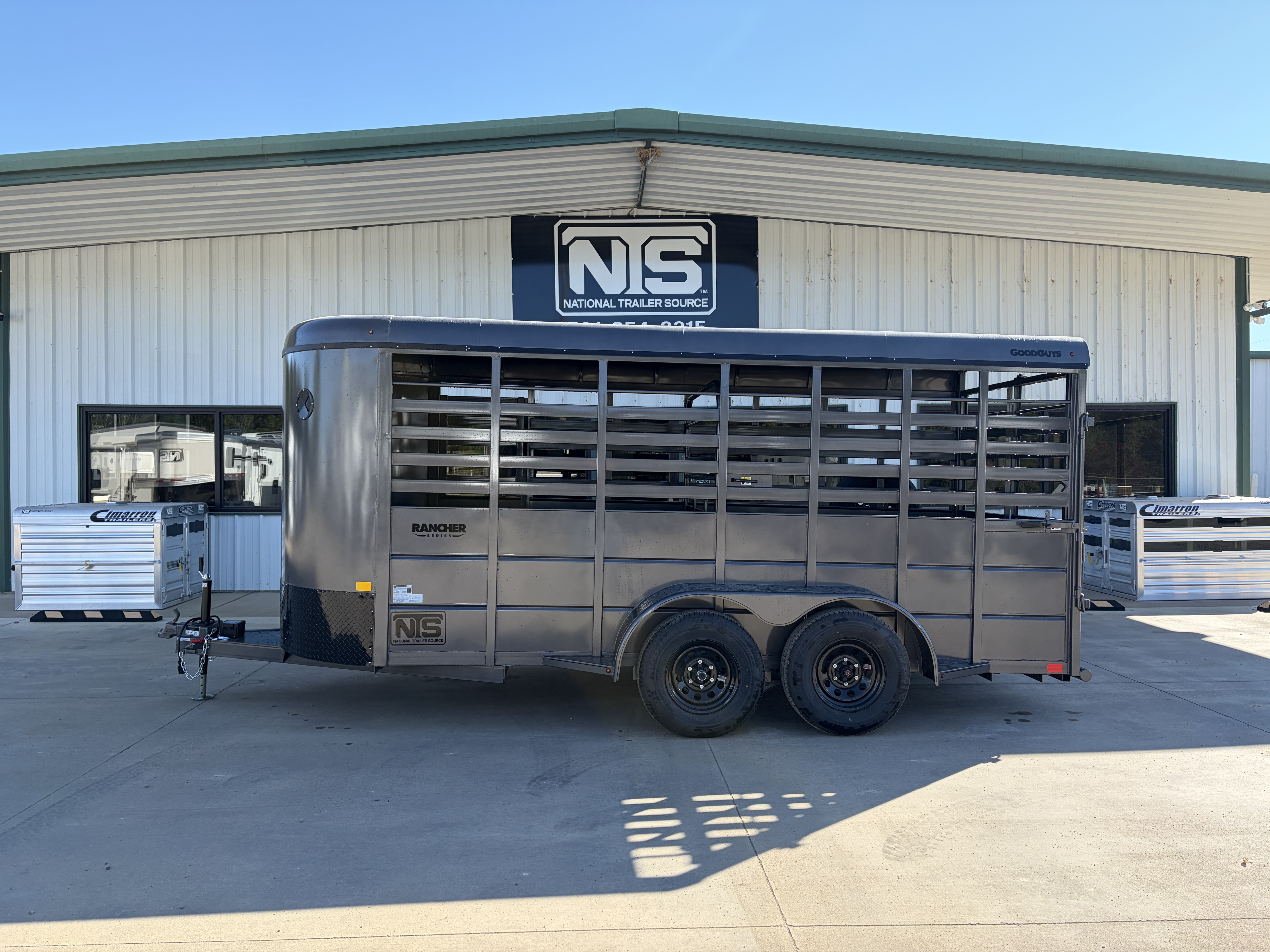 2027 GoodGuys 16' Livestock Bumper Pull Trailer